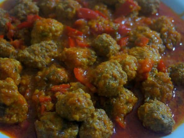 Tajine de boulettes de sardines à la Marocaine
