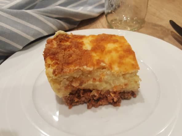 Gratin style parmentier à la floraline et courge spaghettis
