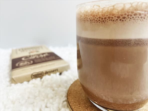 Café frappé vegan sans sucre