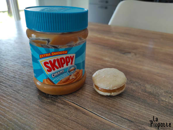 Macarons à la cacahuète
