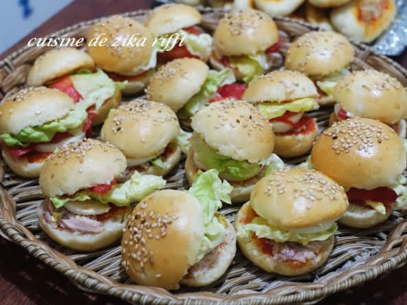 Mini pains farcis