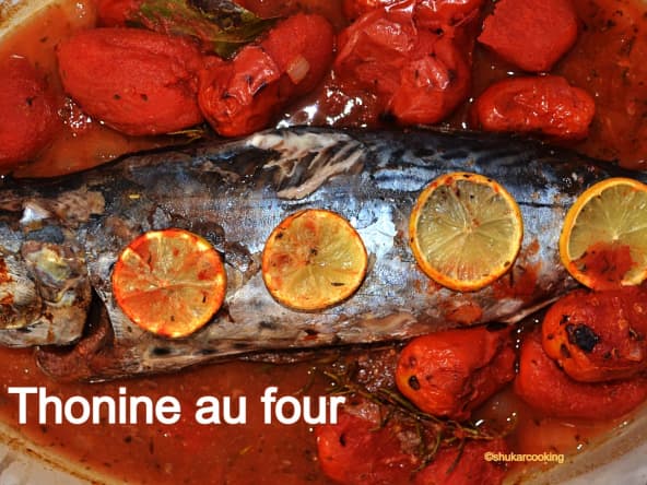 Thonine au four