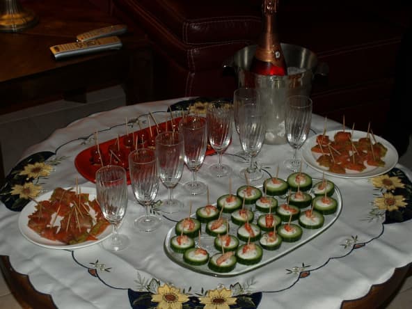 Des idées pour apéritif dinatoire