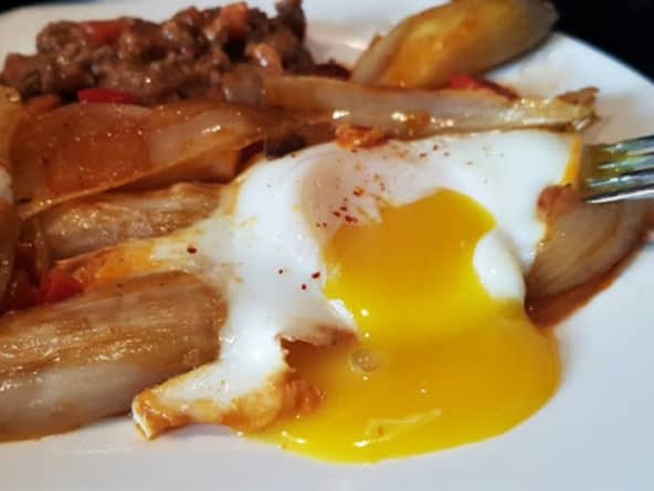 Chakchouka aux endives