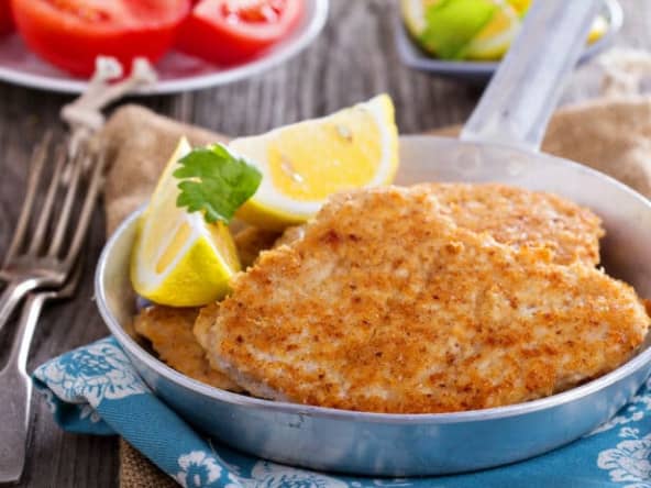 Escalopes de poulet aux pommes de terre