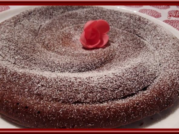 Gâteau au chocolat, pistache et amande