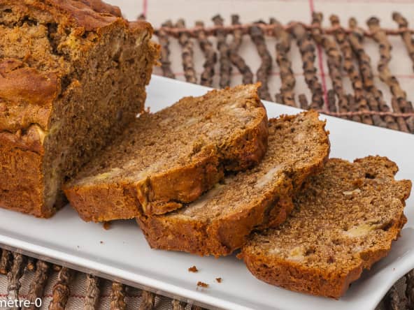 Bread cake au sarrasin, châtaignes et noix