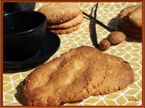 Cookies à l’amande et vanille