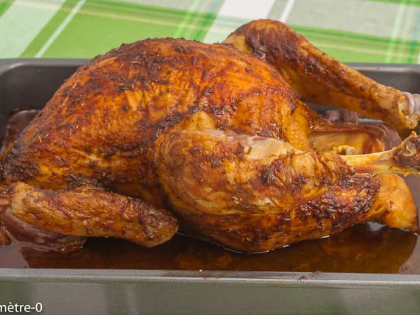 Poulet rôti aux épices barbecue