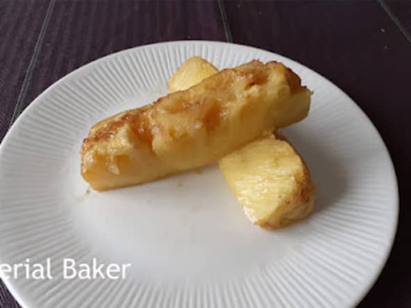 Ananas rôti au four