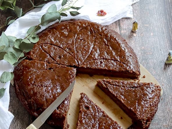 Galette des rois frangipane au tournesol
