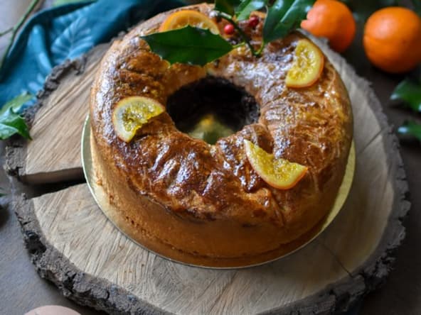 Brioche des rois chocolat et orange