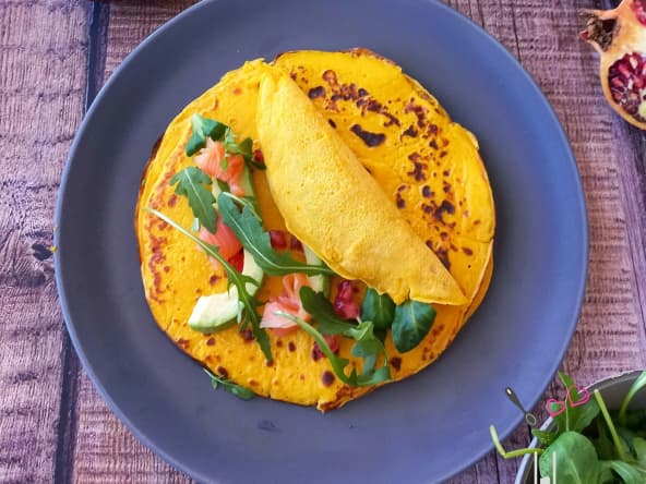 Crêpes à la courge