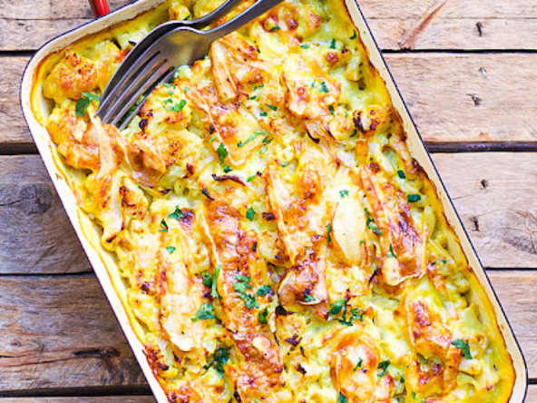 Tartiflette au chou-fleur