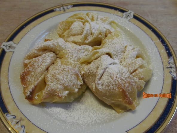 Crêpes au four, à la ricotta et aux raisins secs