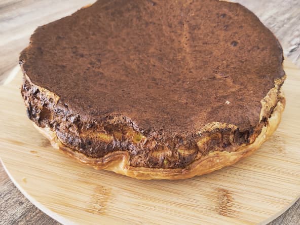 Quiche soufflée au fromage