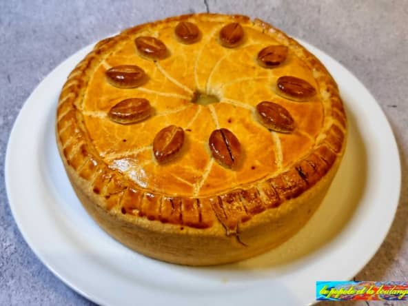 Tourte au vert de blettes et aiguillettes de canard