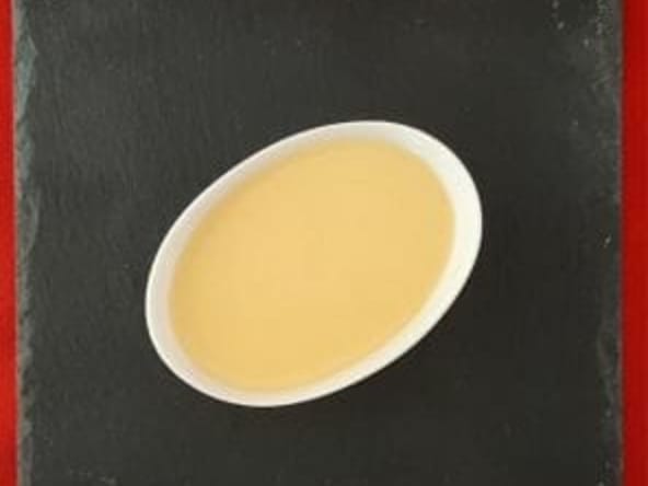 Sauce moutarde émulsionnée sur base hollandaise