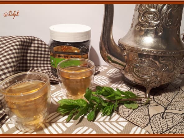 Thé à la menthe maison