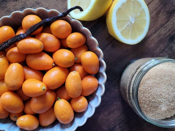 Confiture de kumquat et vanille