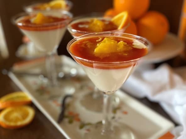 Panna Cotta à l’orange