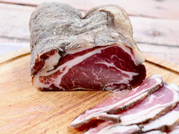 Coppa séchée maison