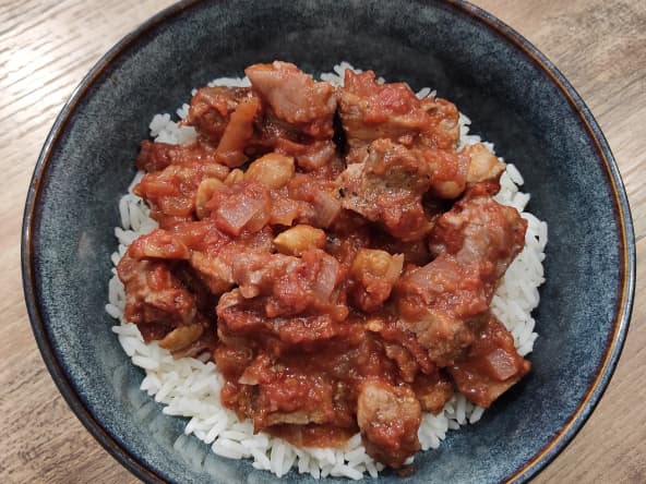Carapulcra ou poitrine de porc à la péruvienne