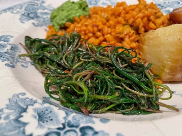 Agretti in padella