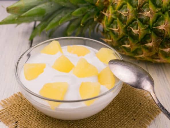 Parfait à l'ananas