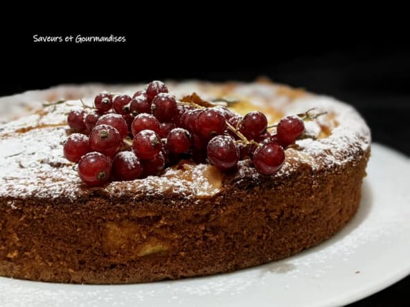 Gâteau moelleux aux pommes