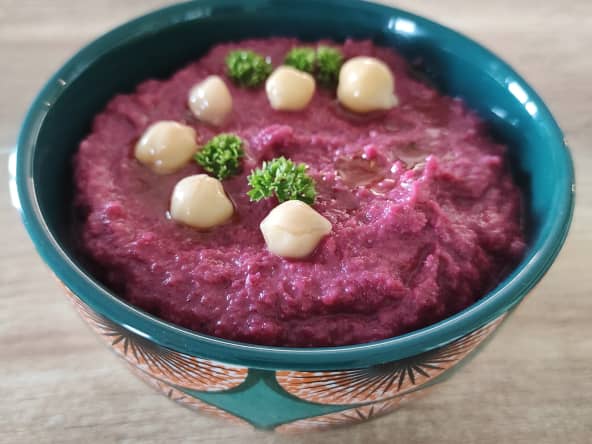 Houmous de betterave