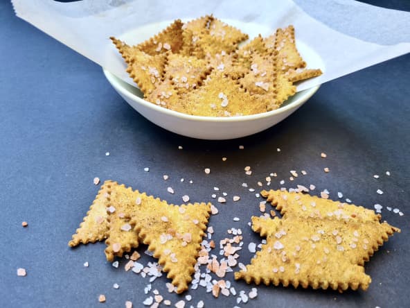 Crackers salés à l’épeautre