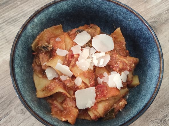 Lasagnes de légumes à la poêle