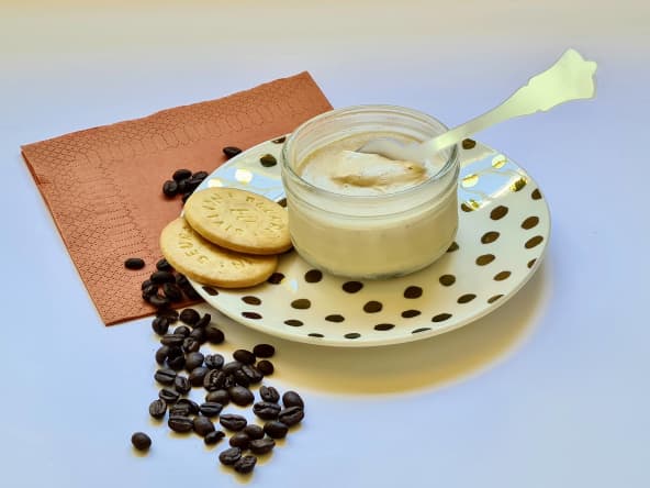 Glace express lait concentré et café sans sorbetière