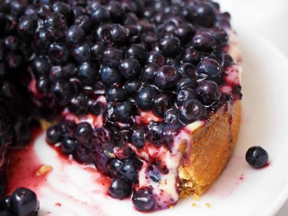 Tarte aux myrtilles façon Cédric Grolet