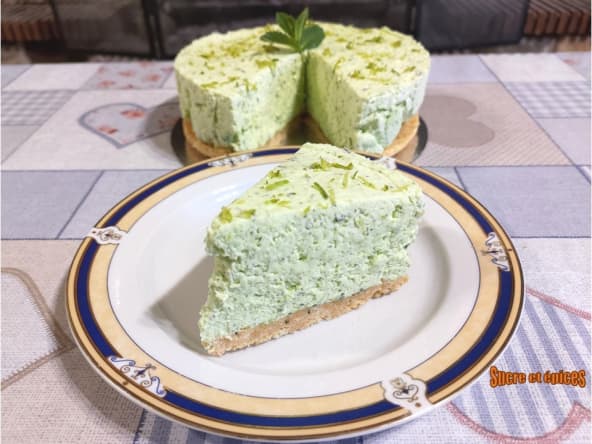 Entremets Mojito sans cuisson