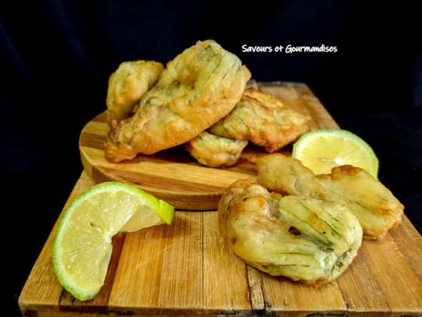 Beignets anti-gaspi de fleurs de courgettes