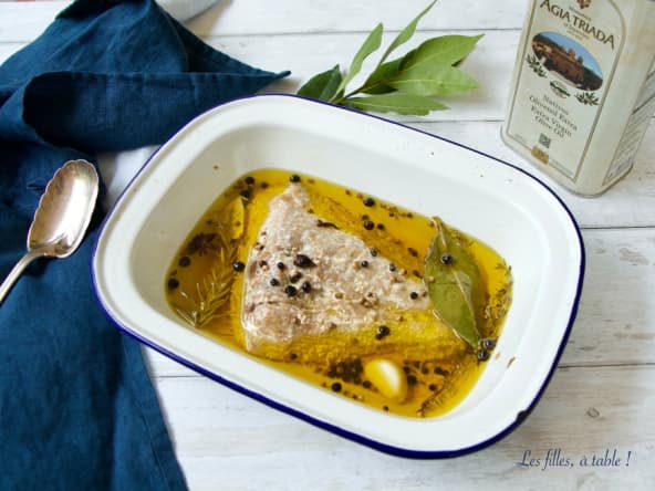 Thon confit à l’huile d’olive