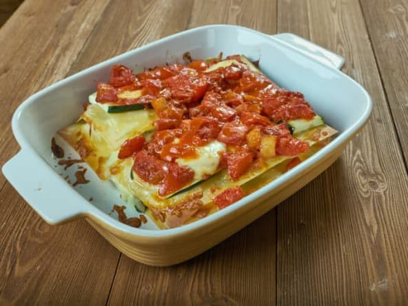 Les lasagnes de courgettes