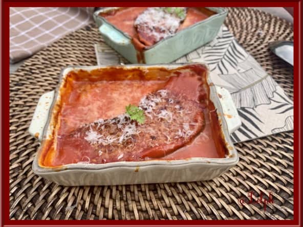 Gratin d’aubergine à la mozzarella