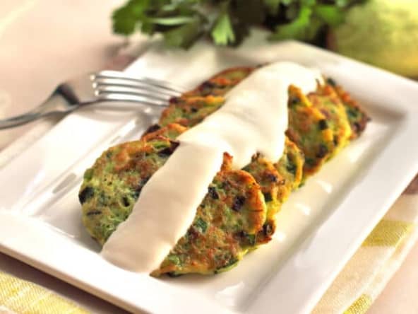 Beignets de courgettes et d'aubergines