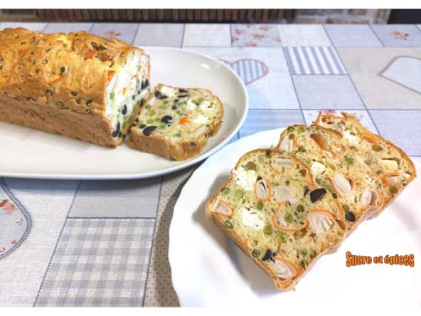 Cake salé au surimi