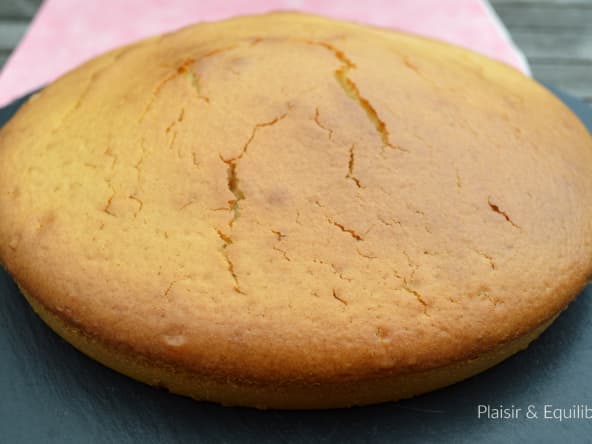 Gâteau verre de lait