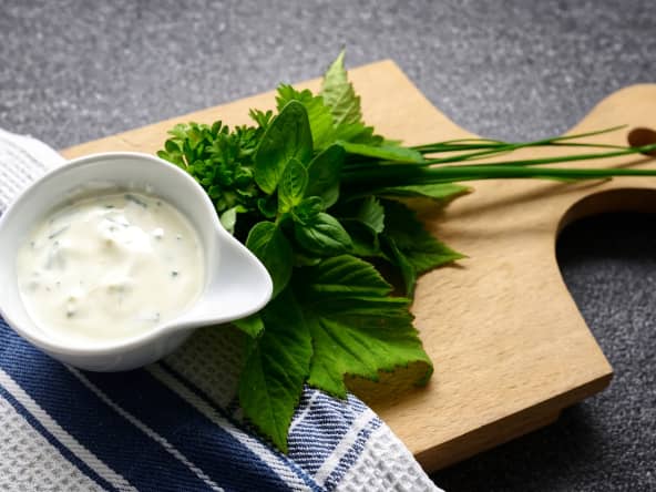 Béchamel au poivre blanc