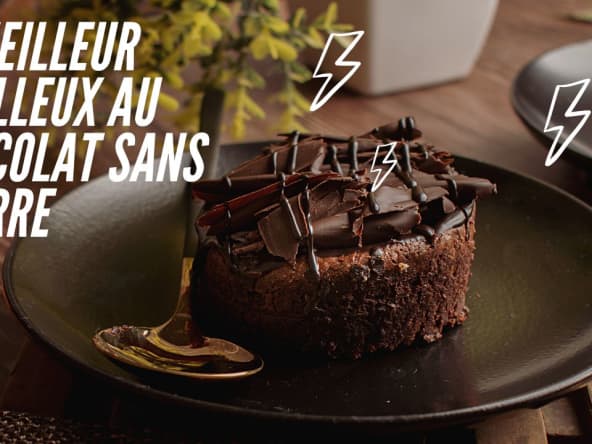 Fondant au chocolat sans beurre