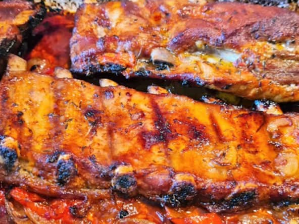 Ribs rôtis au four