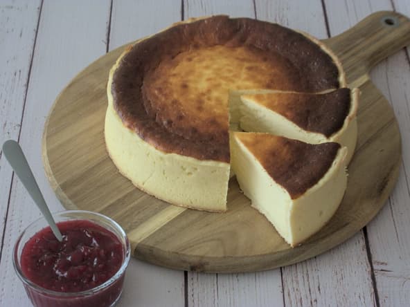 Le gâteau au fromage blanc classique
