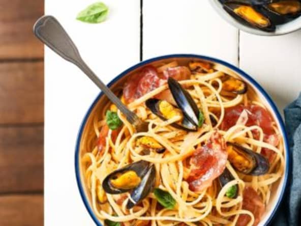 Linguine de moules