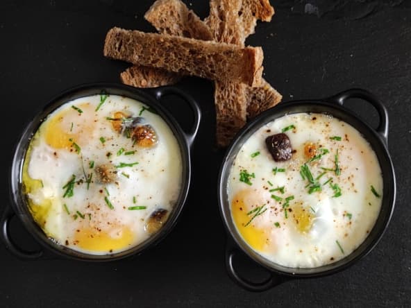 Œufs en cocotte à l’italienne