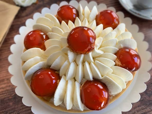 La Tarte Saint-Honoré au Caramel